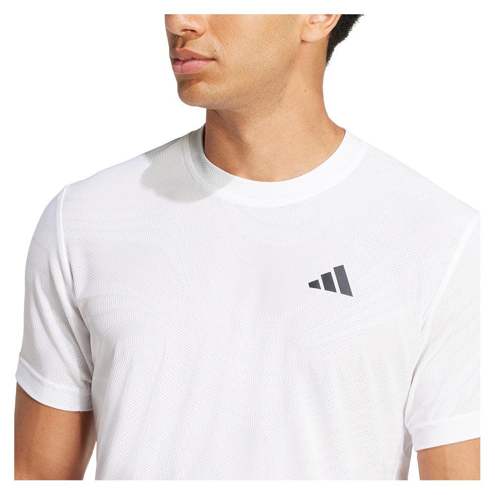 Men`s Freelift Pro Tennis Top White ADIDAS