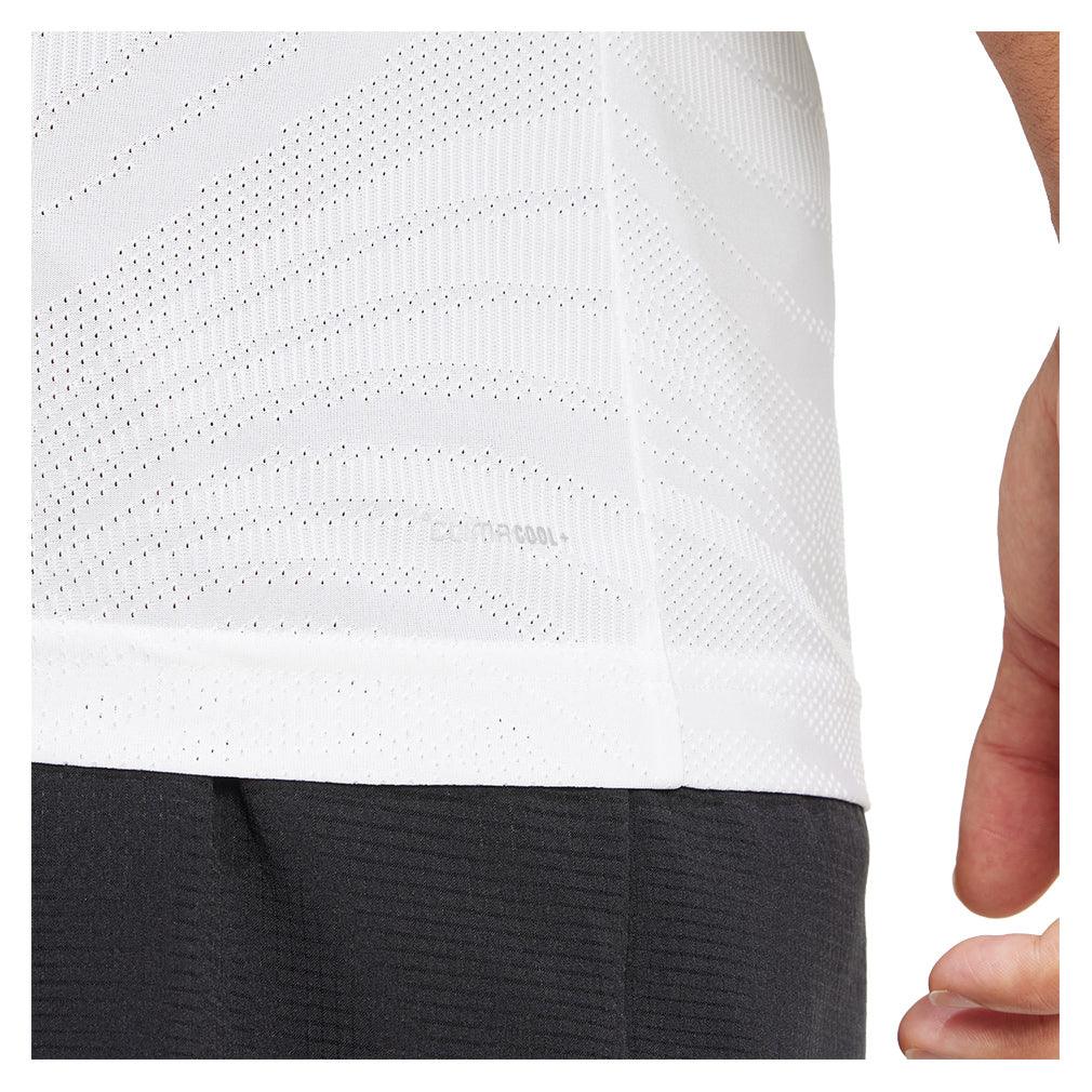 Men`s Freelift Pro Tennis Top White ADIDAS