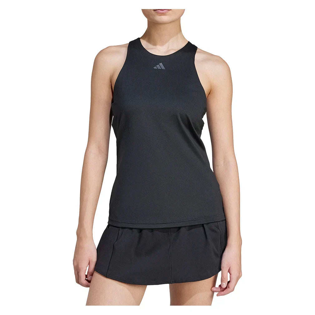 Women`s Climacool Y Tennis Tank Black ADIDAS