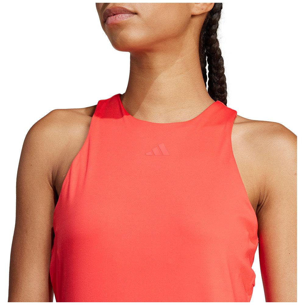 Women`s Climacool Y Tennis Tank Semi Lucid Red ADIDAS