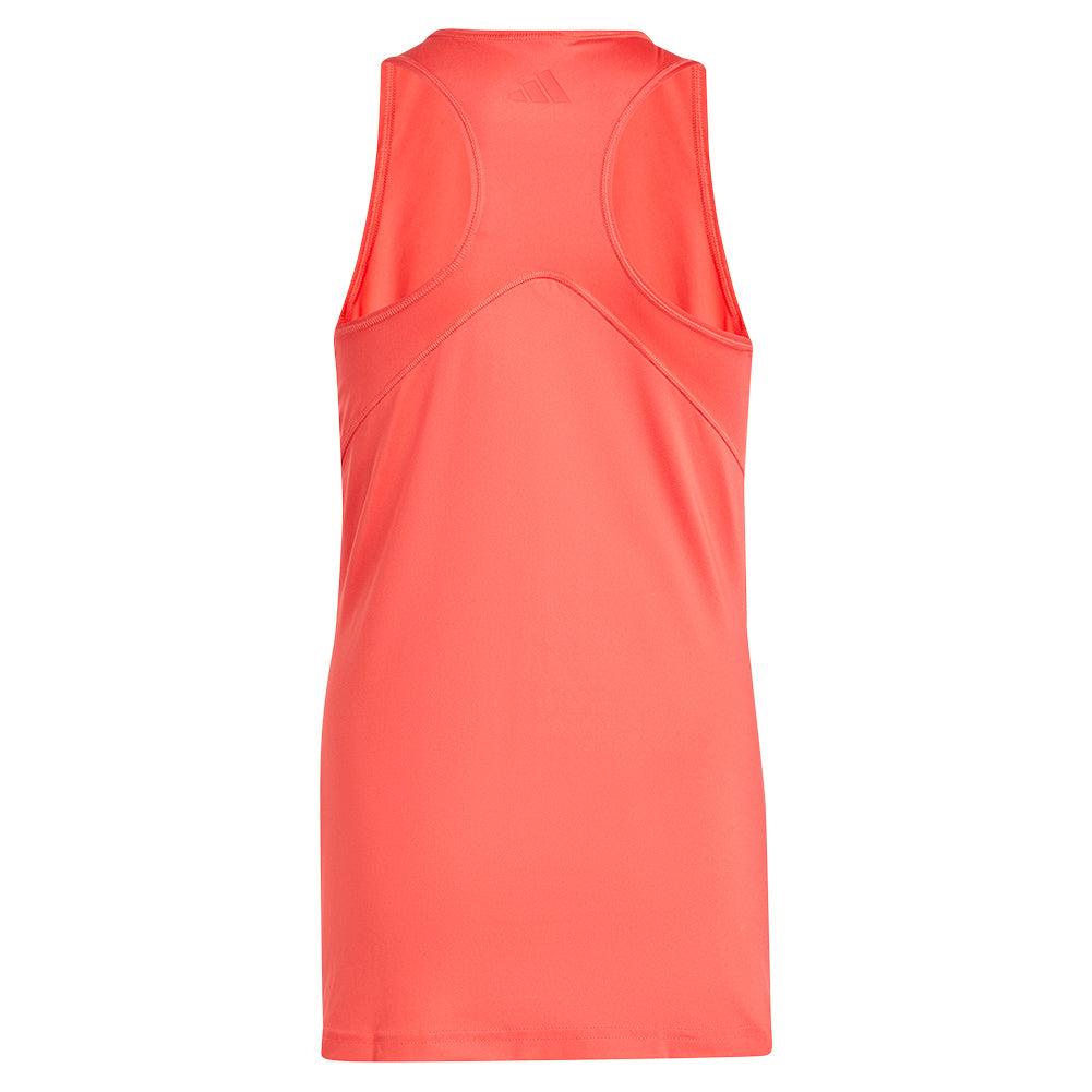 Girls' Club Tennis Tank Semi Lucid Red ADIDAS
