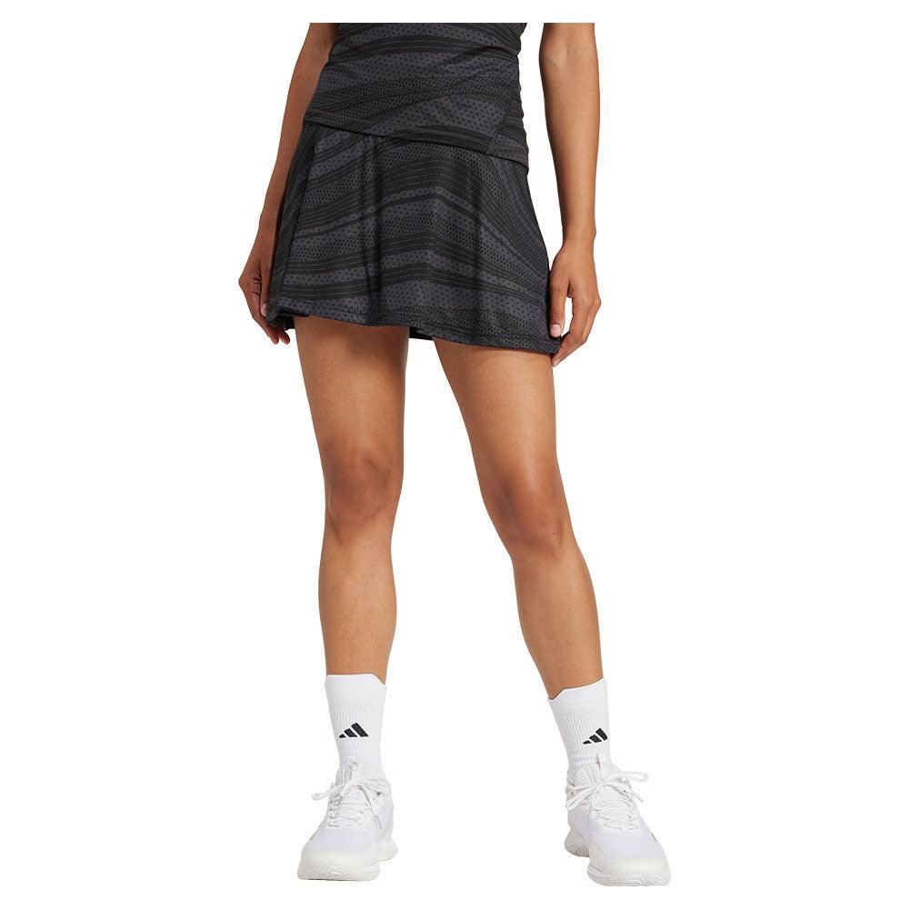Women`s Club Climacool Graphic Tennis Skort Carbon ADIDAS