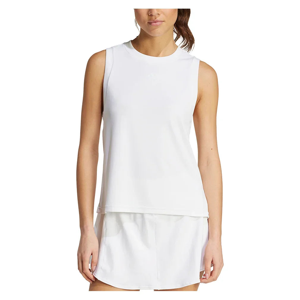 Women`s Match Tennis Tank White ADIDAS