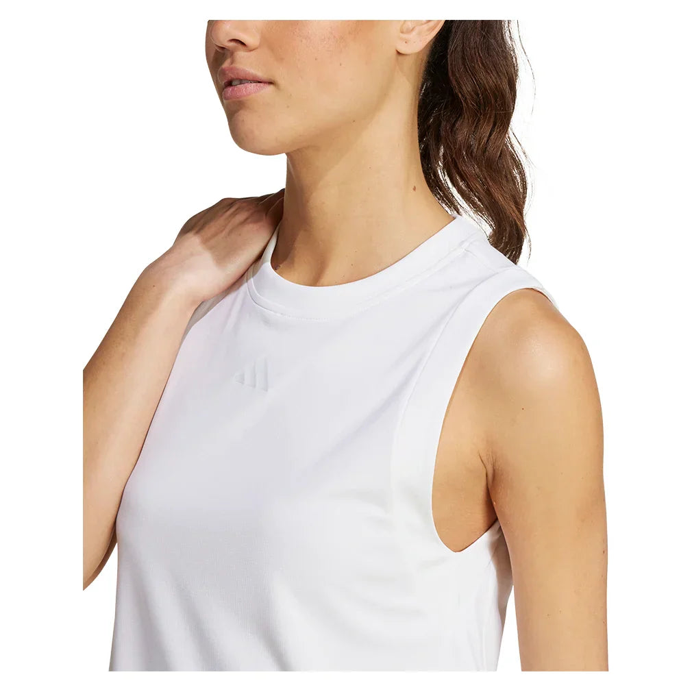 Women`s Match Tennis Tank White ADIDAS