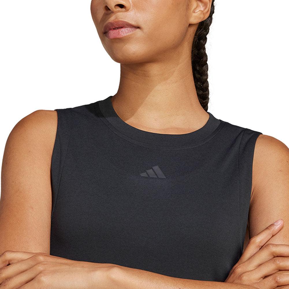 Women`s Match Tennis Tank Black ADIDAS
