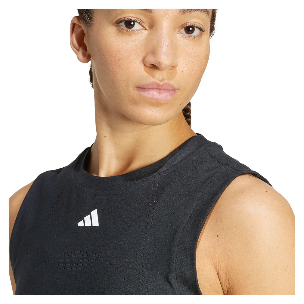 Women`s Climacool Match Pro Tennis Tank Black ADIDAS