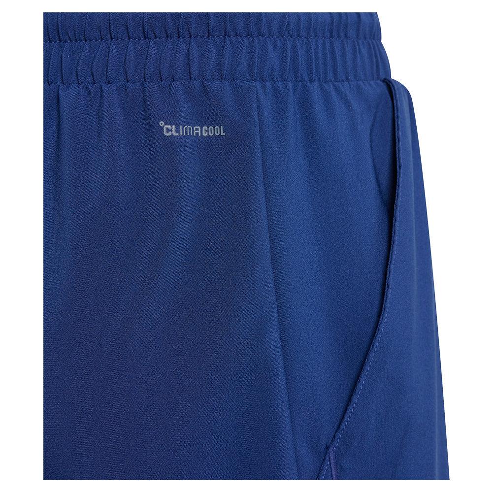 Boys' Club 3 Stripe Tennis Short Dark Blue ADIDAS