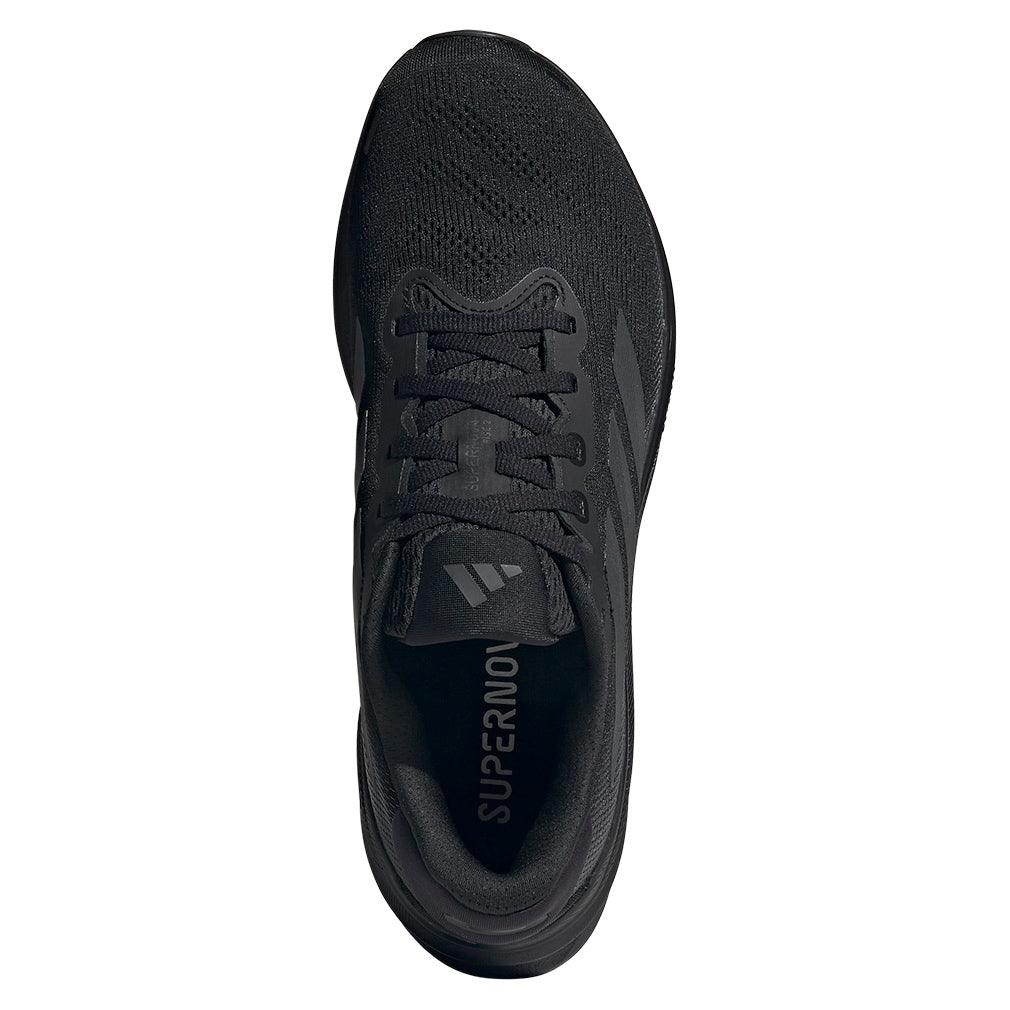 Men`s Supernova Rise 2 Running Shoes Core Black and Carbon ADIDAS