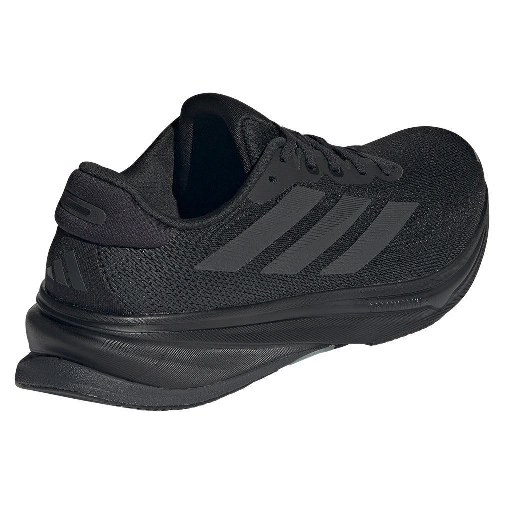 Men`s Supernova Rise 2 Running Shoes Core Black and Carbon ADIDAS
