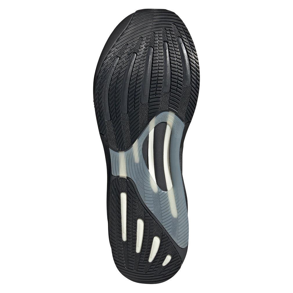 Men`s Supernova Rise 2 Running Shoes Core Black and Carbon ADIDAS