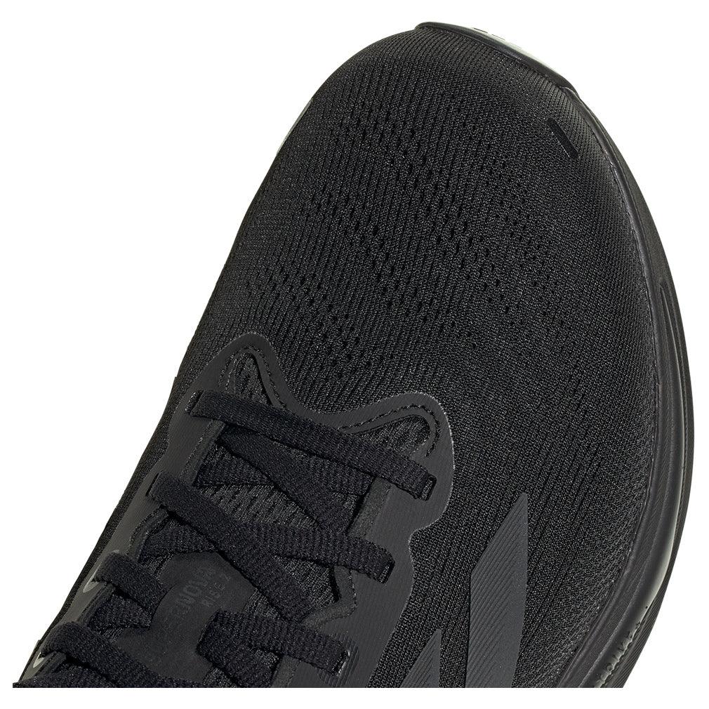Men`s Supernova Rise 2 Running Shoes Core Black and Carbon ADIDAS