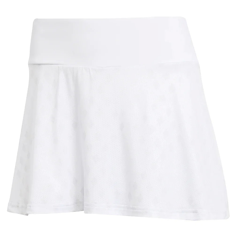 Women`s Club Graphic Tennis Skort White and Dash Grey ADIDAS S