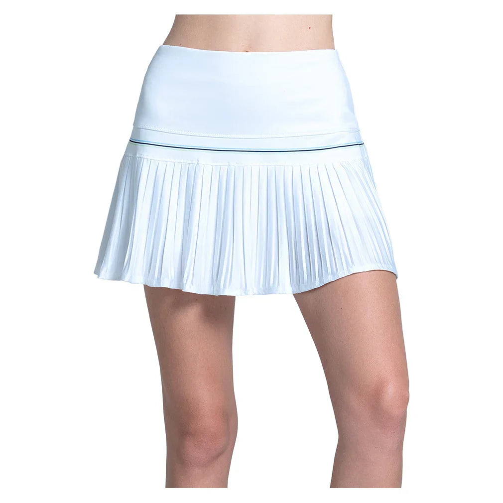 Women`s Court Rush 14 Inch Tennis Skort White K-SWISS XS