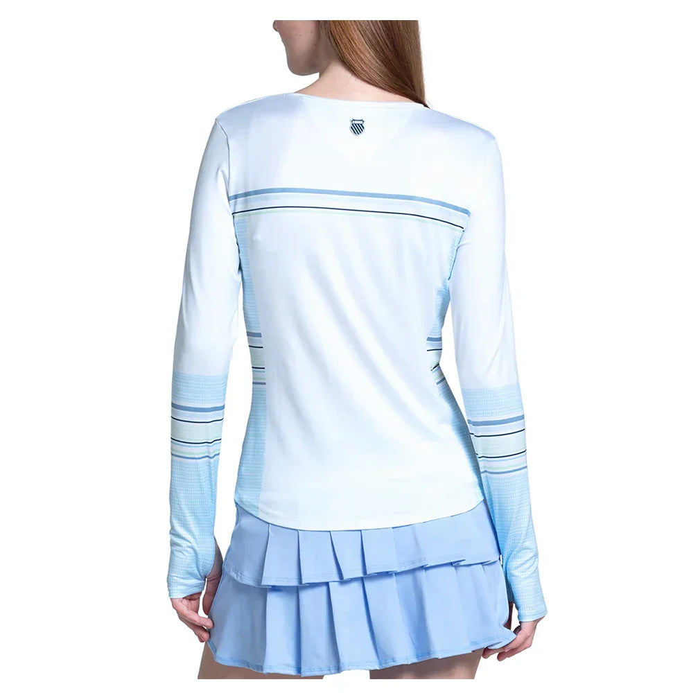 Women`s Accelerate Long Sleeve Tennis Top Astro K-SWISS