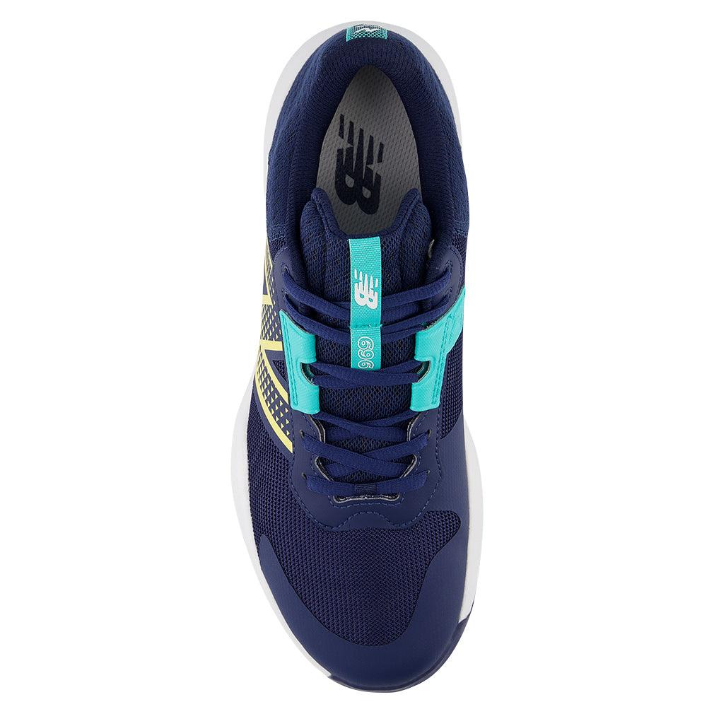 Men`s 696v6 D Width Tennis Shoes White and Clementine NEW BALANCE