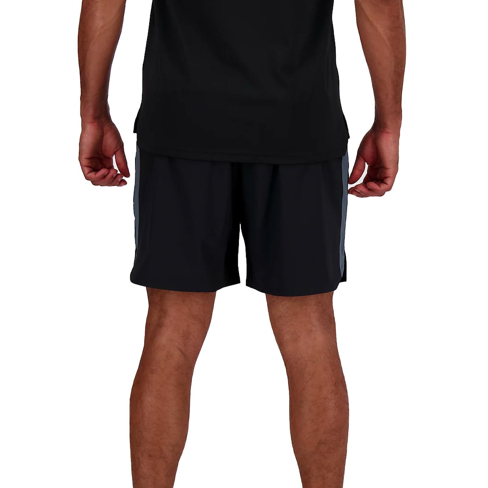 Men's Tournament Tennis Short Black Tournament Gear NEW BALANCE