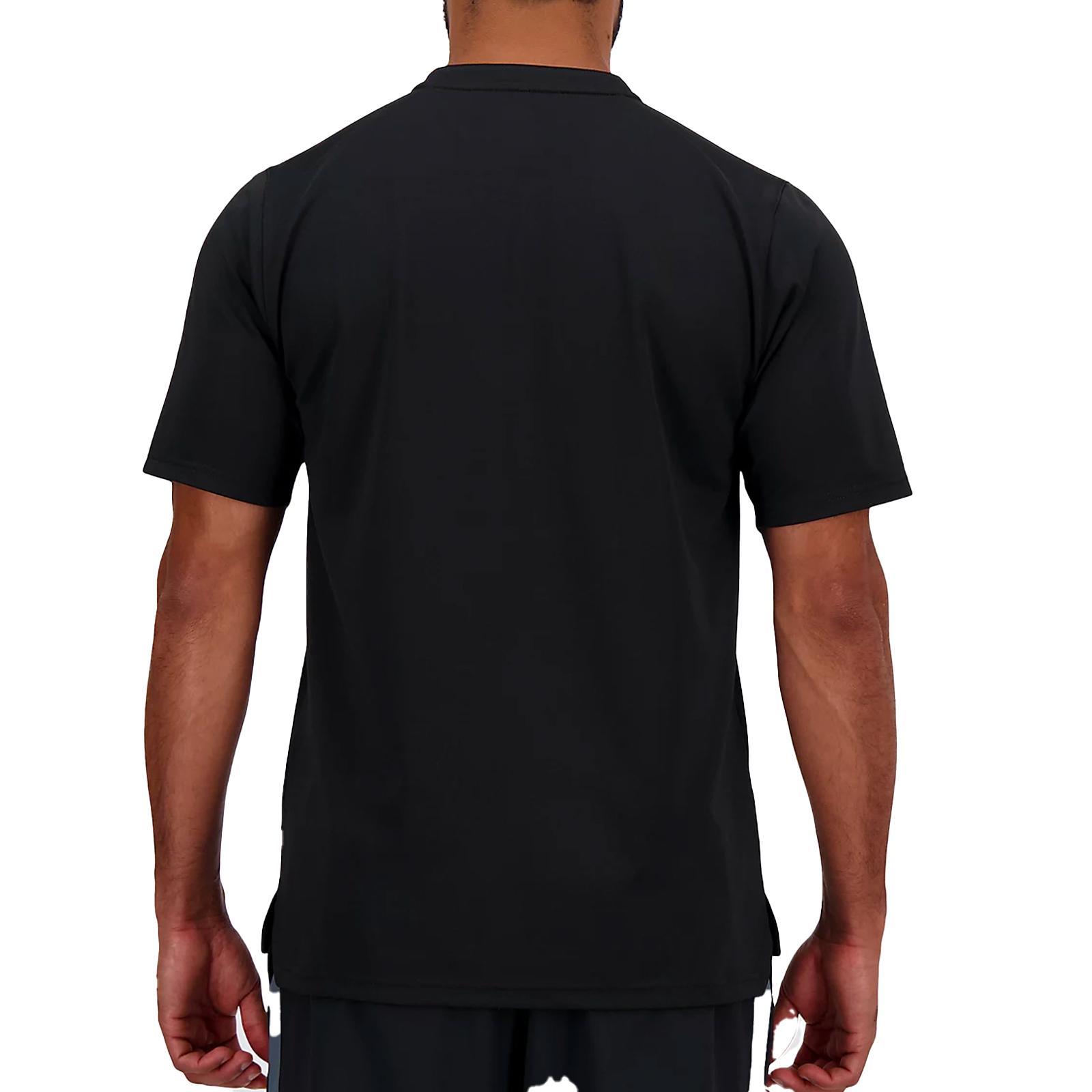 Men's Tournament Tennis Top Black Tournament Gear NEW BALANCE