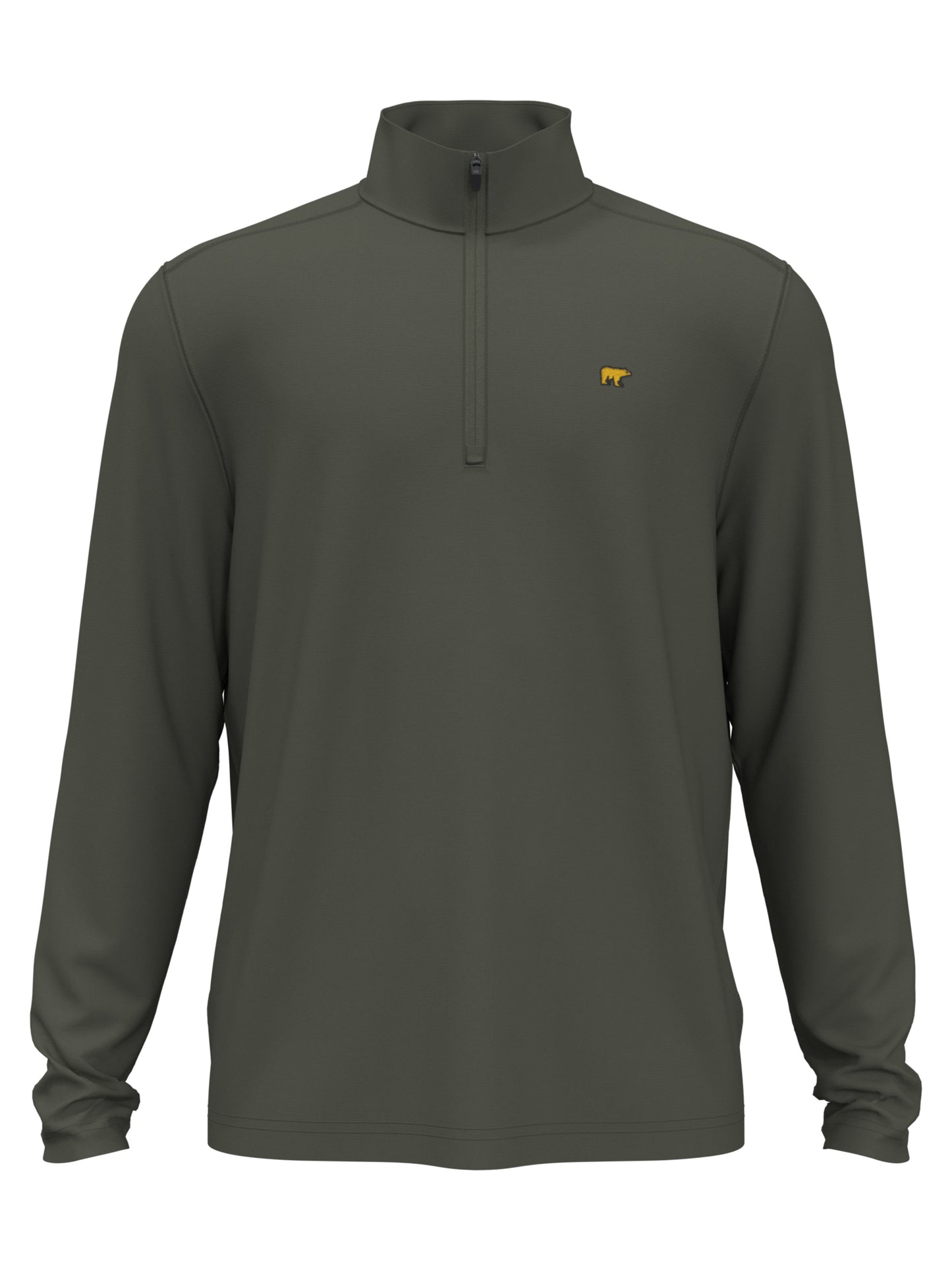 1/4 Zip Fleece Golf Pullover (Beetle)