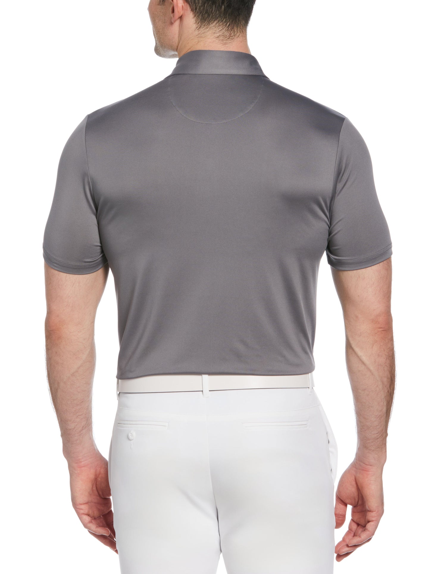 Men's 50s Color Block Print Golf Polo Shirt