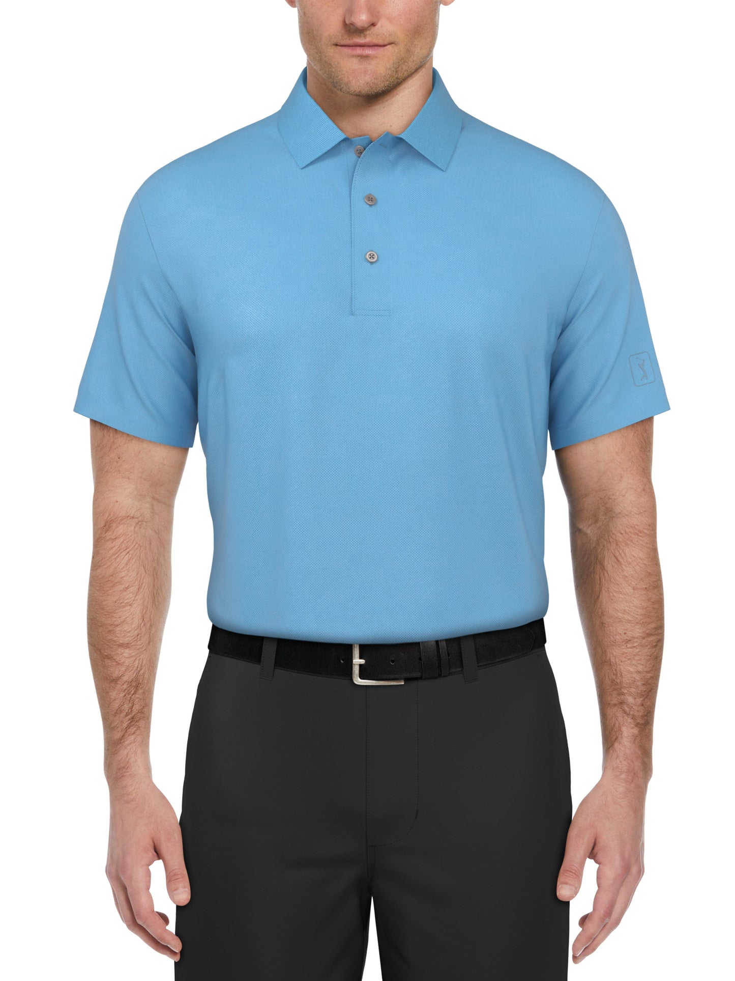 Airflux Mesh Golf Polo (Ethereal Blue)