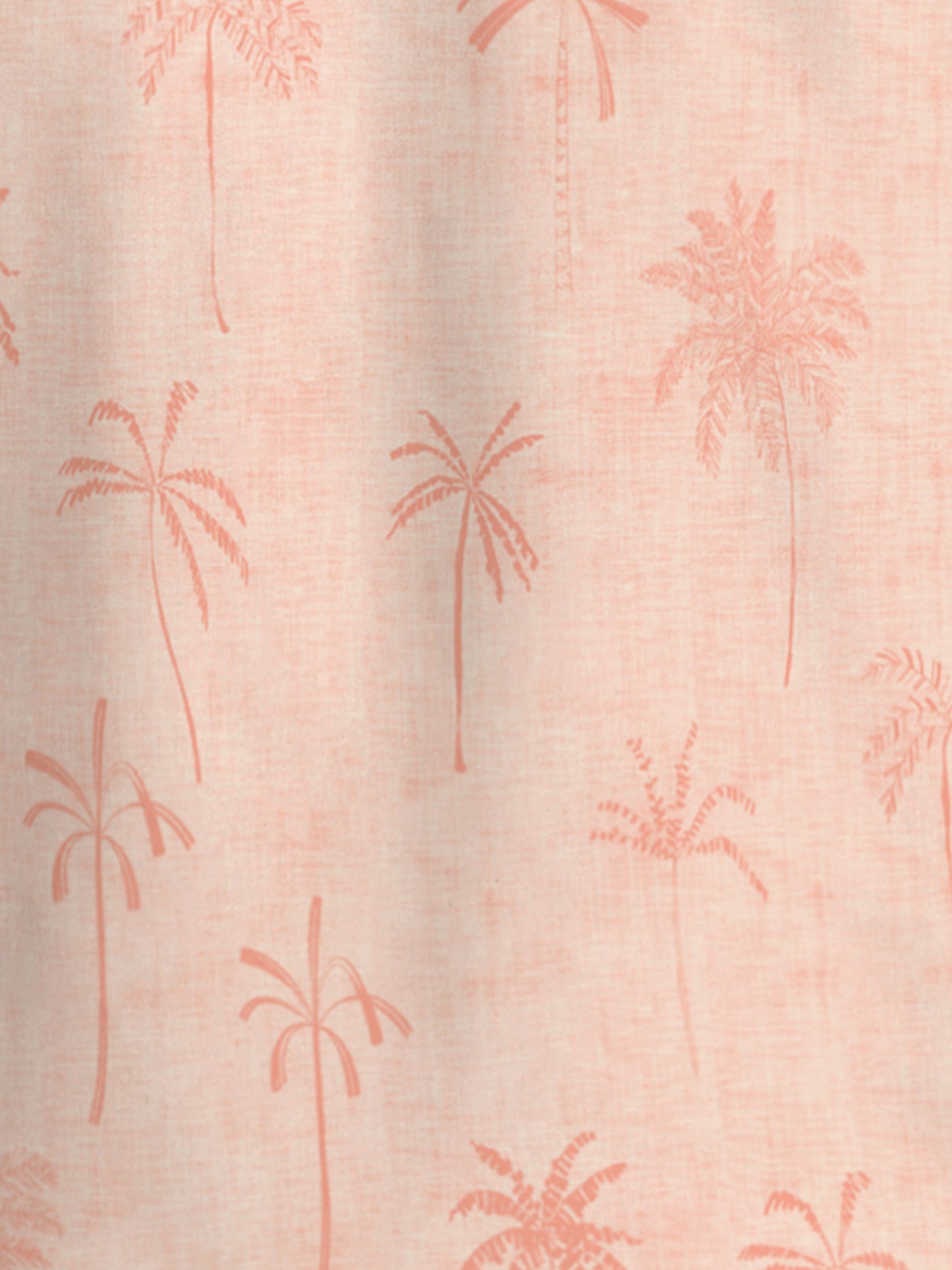 Men's All Over Texture Palm Trees Polo