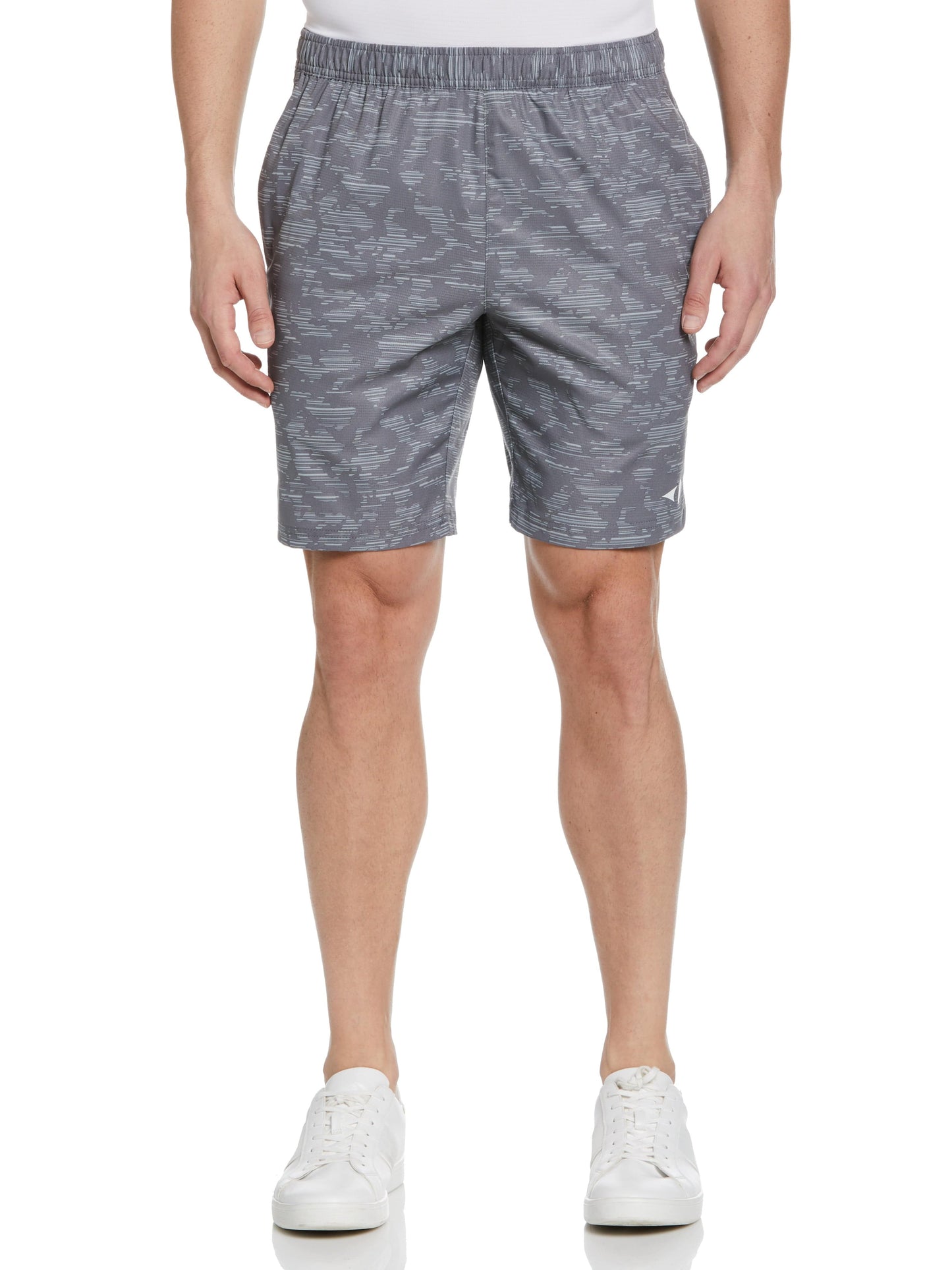 Camo Printed Tennis Short (Gray Fluorite)