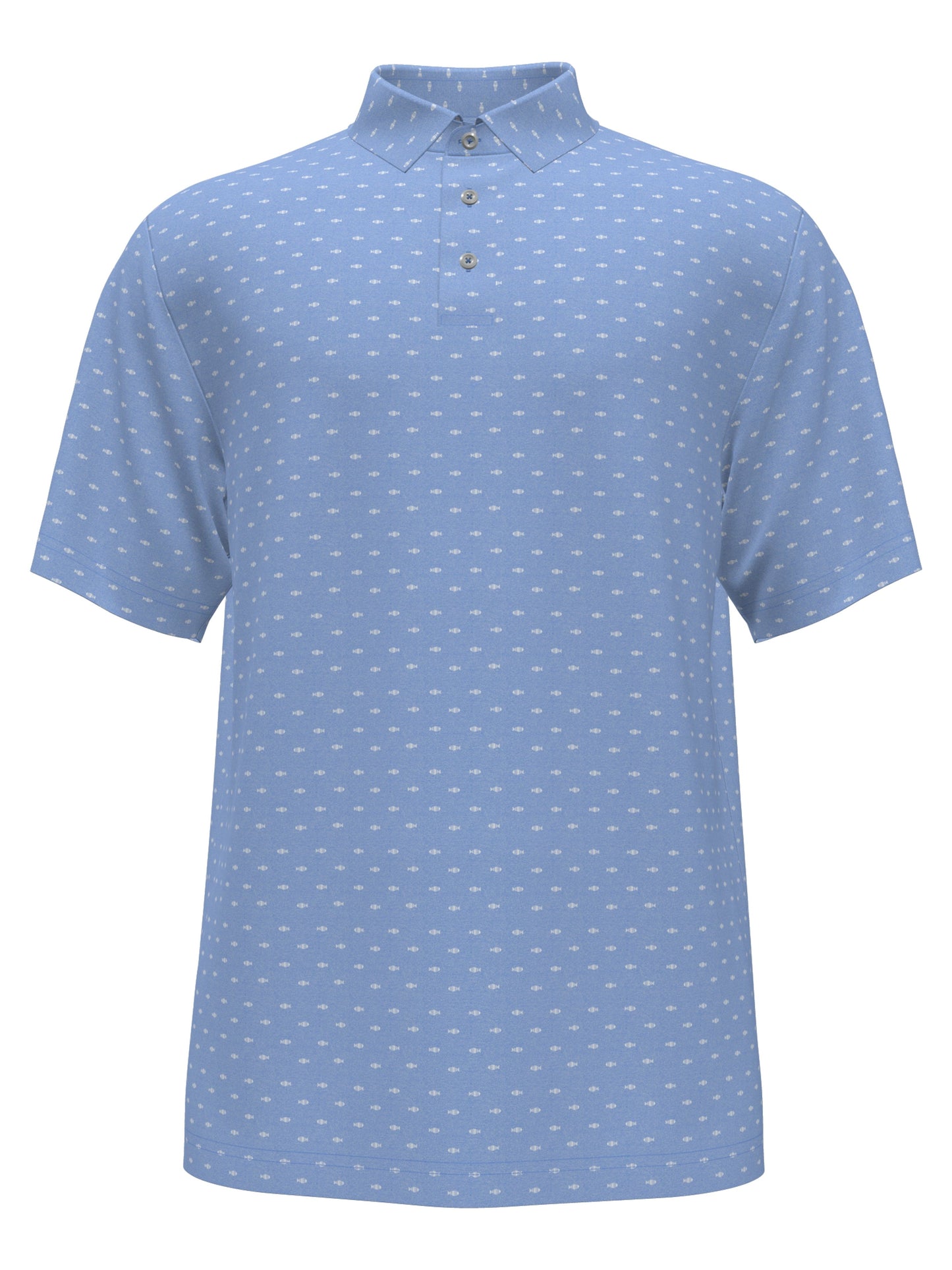 Men's Conversational Print Golf Polo