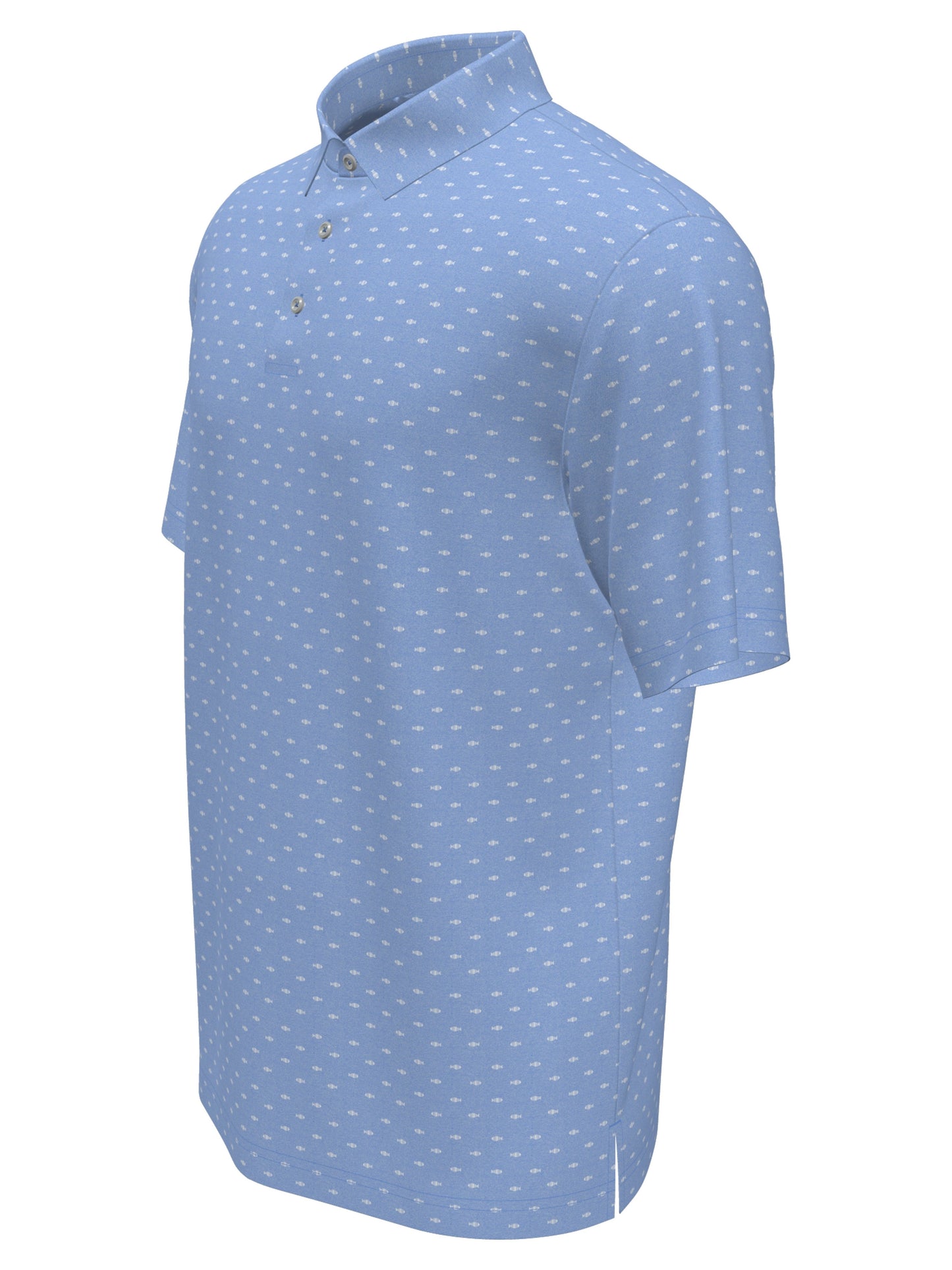 Men's Conversational Print Golf Polo