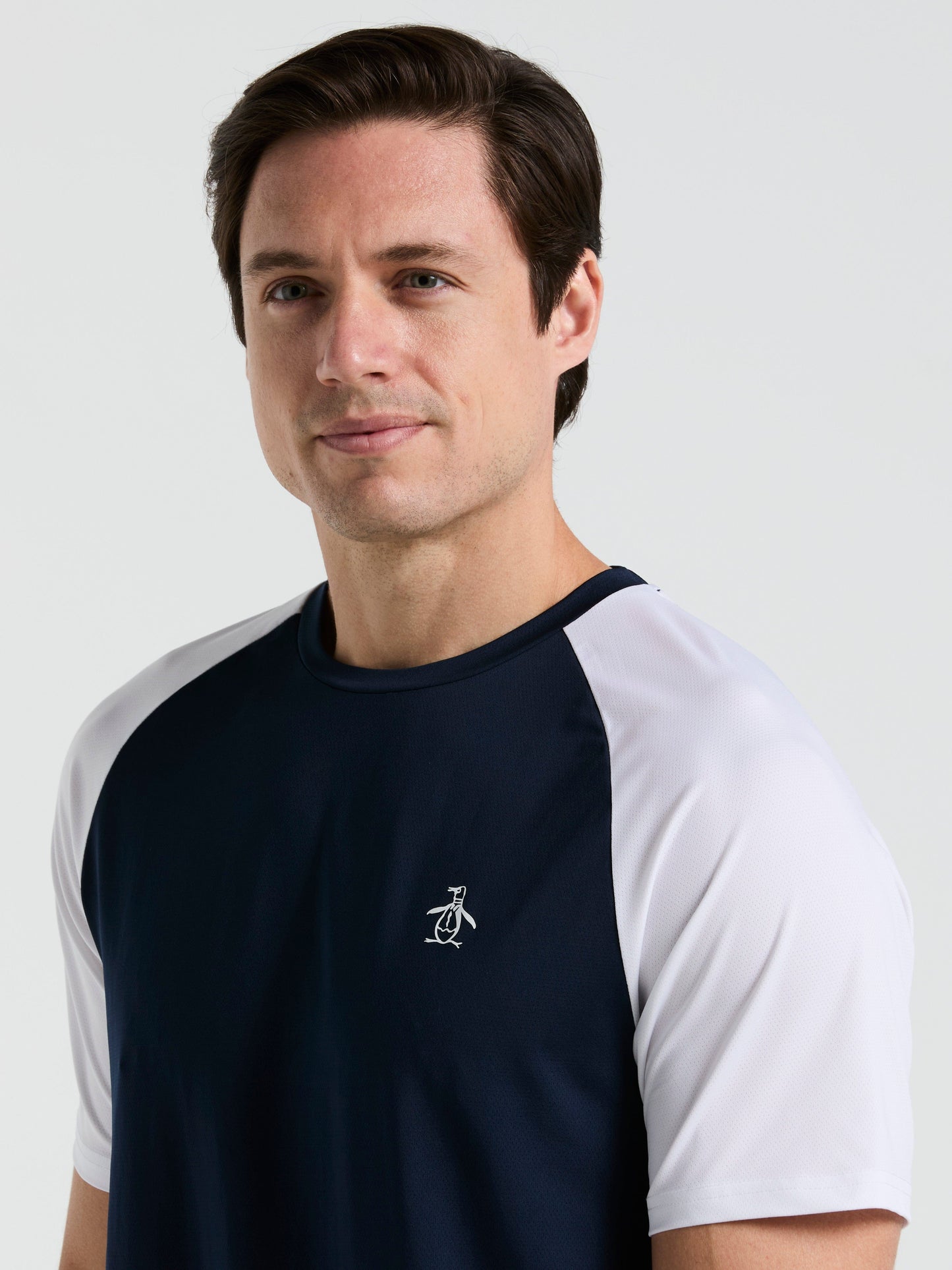 Men's Core Blocked Performance Tennis Tee