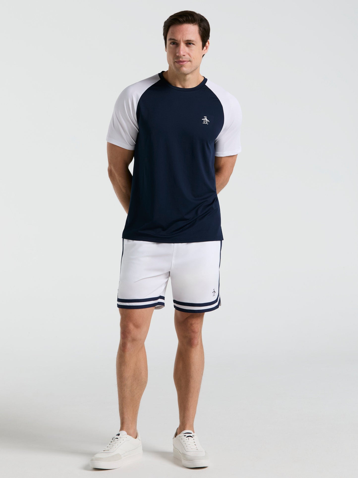 Men's Core Blocked Performance Tennis Tee
