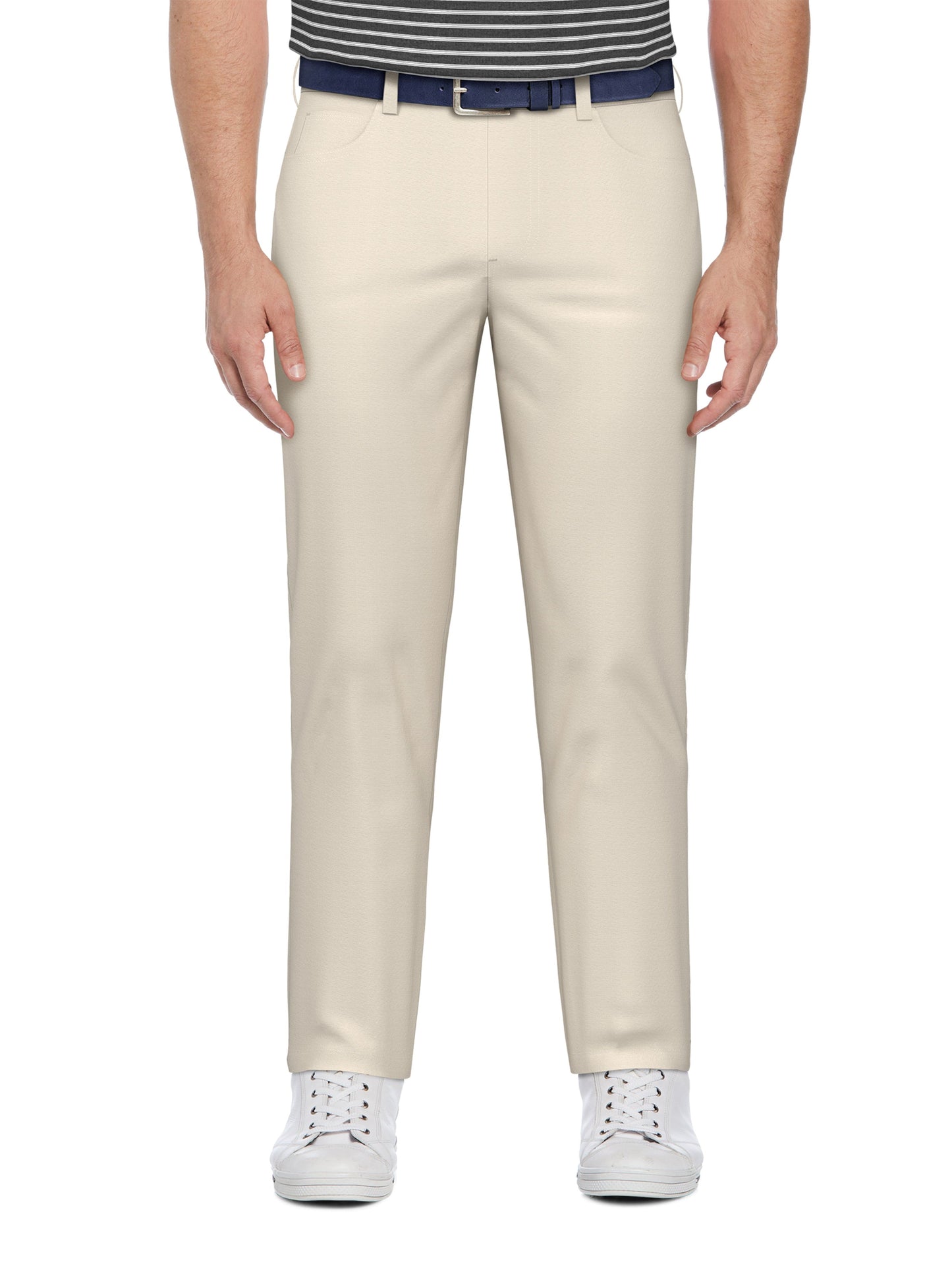 5 Pocket Performance Pull-On Golf Pant (Silver Lining)