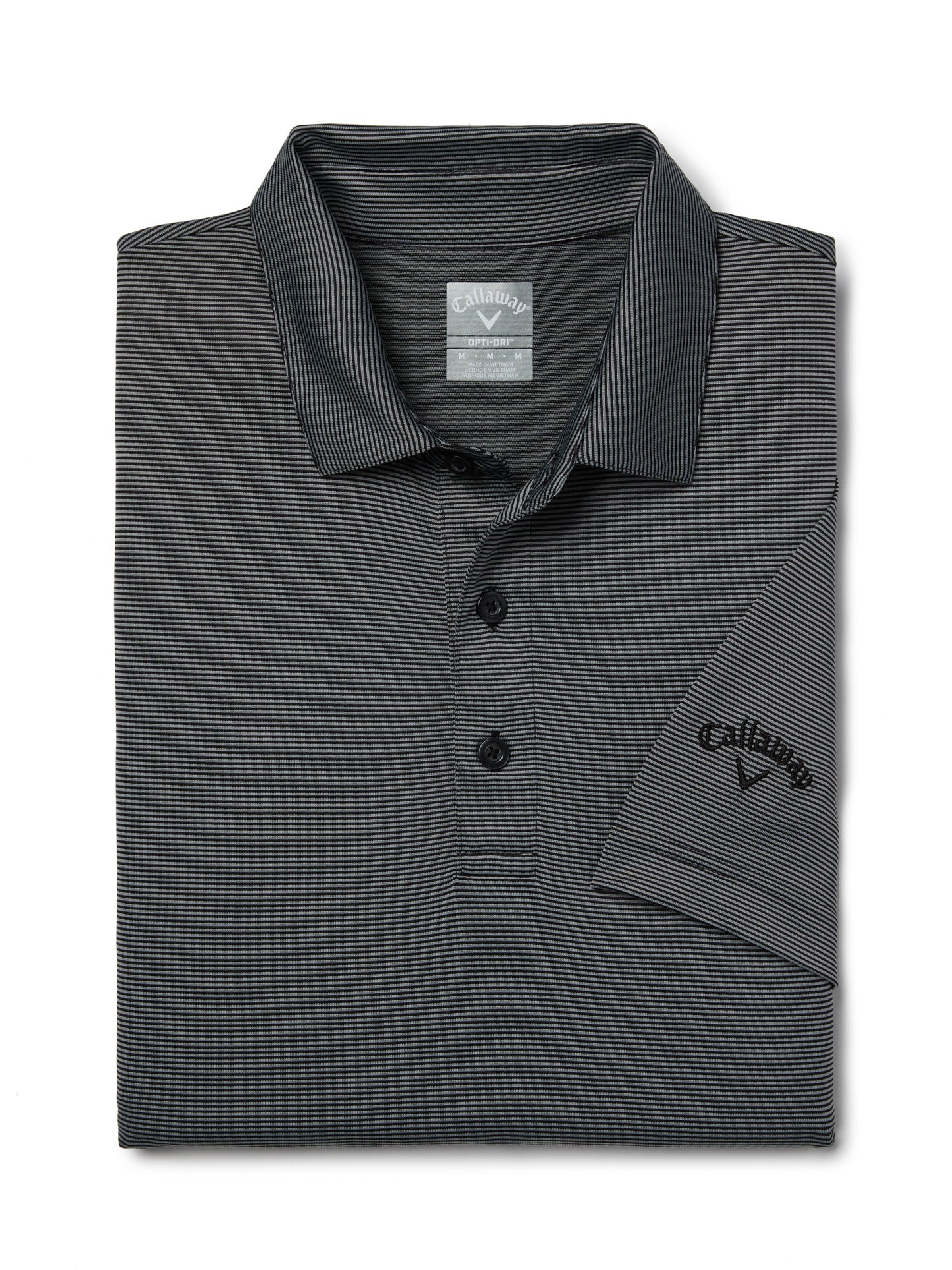 Men's Fine Line Stripe Golf Polo