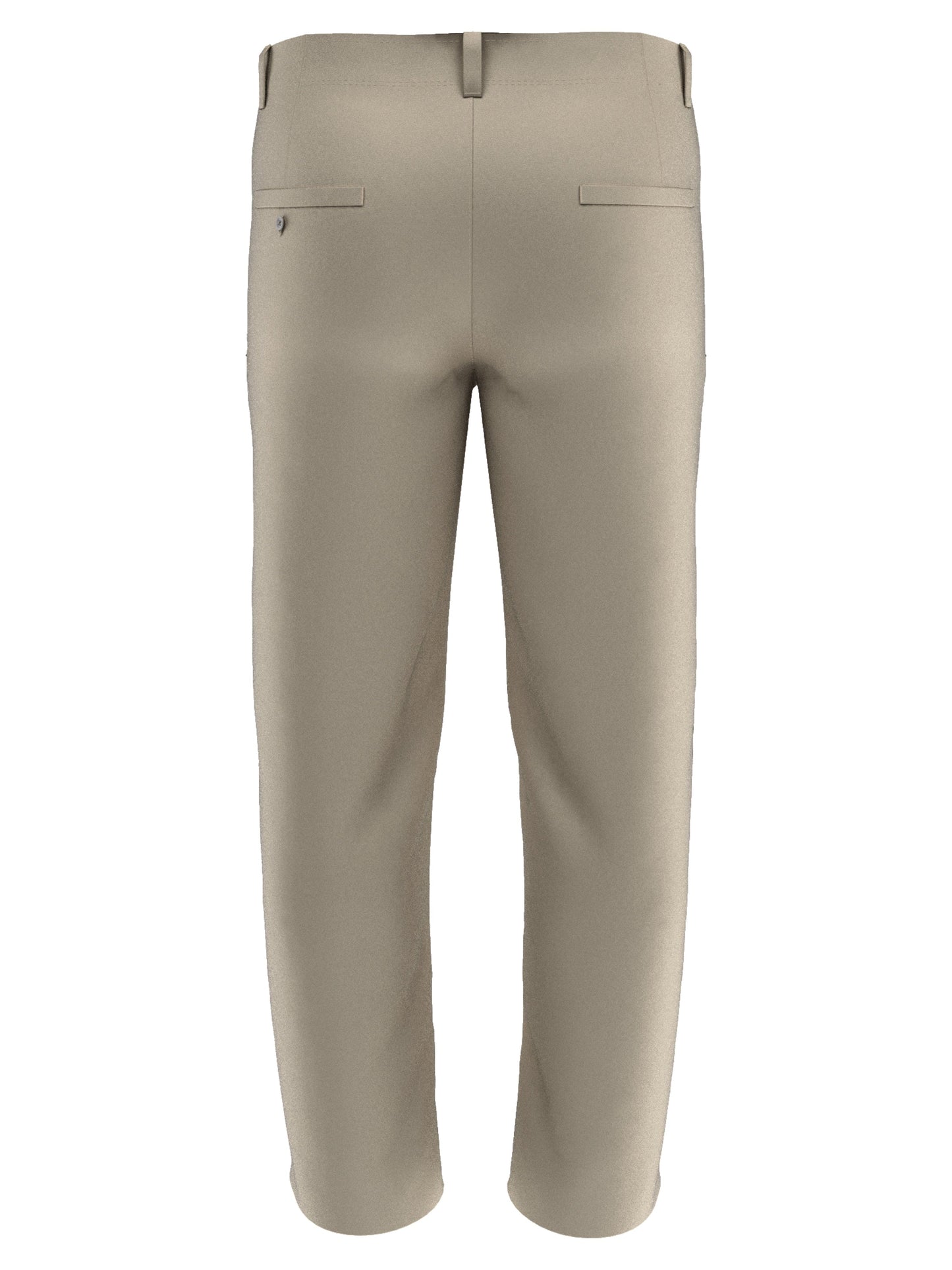 Men's Flat Front Active Waistband Golf Pant - Light Gray