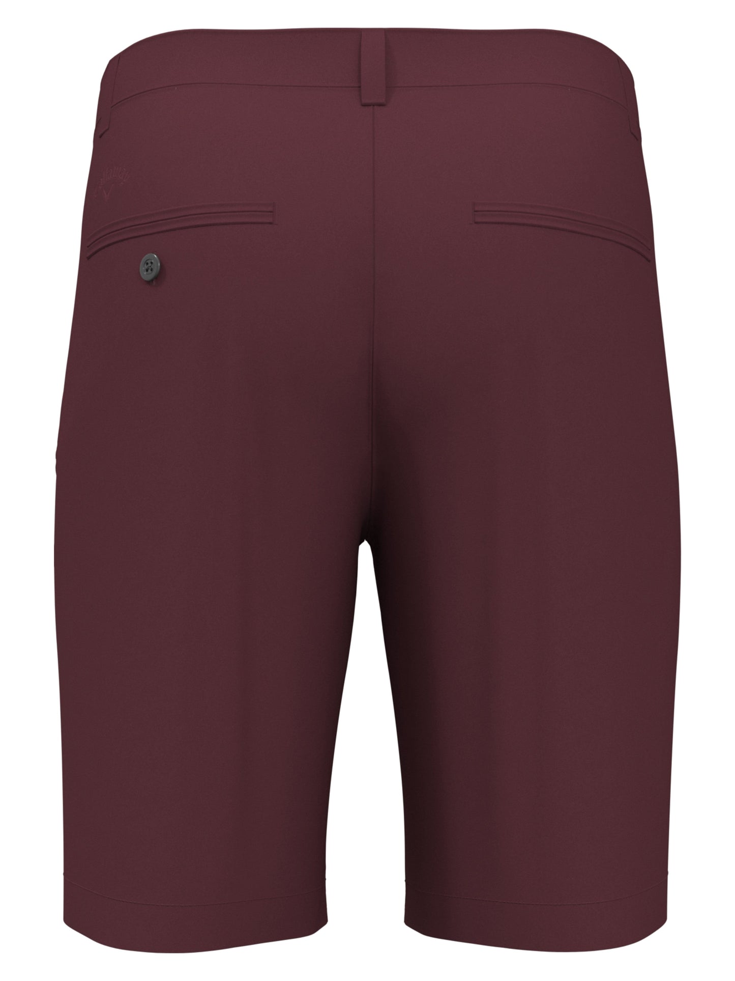 Men's Flat Front Solid Golf Short