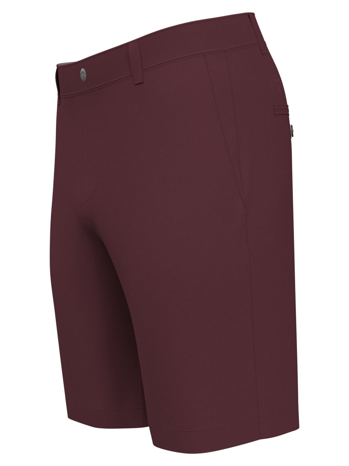 Men's Flat Front Solid Golf Short