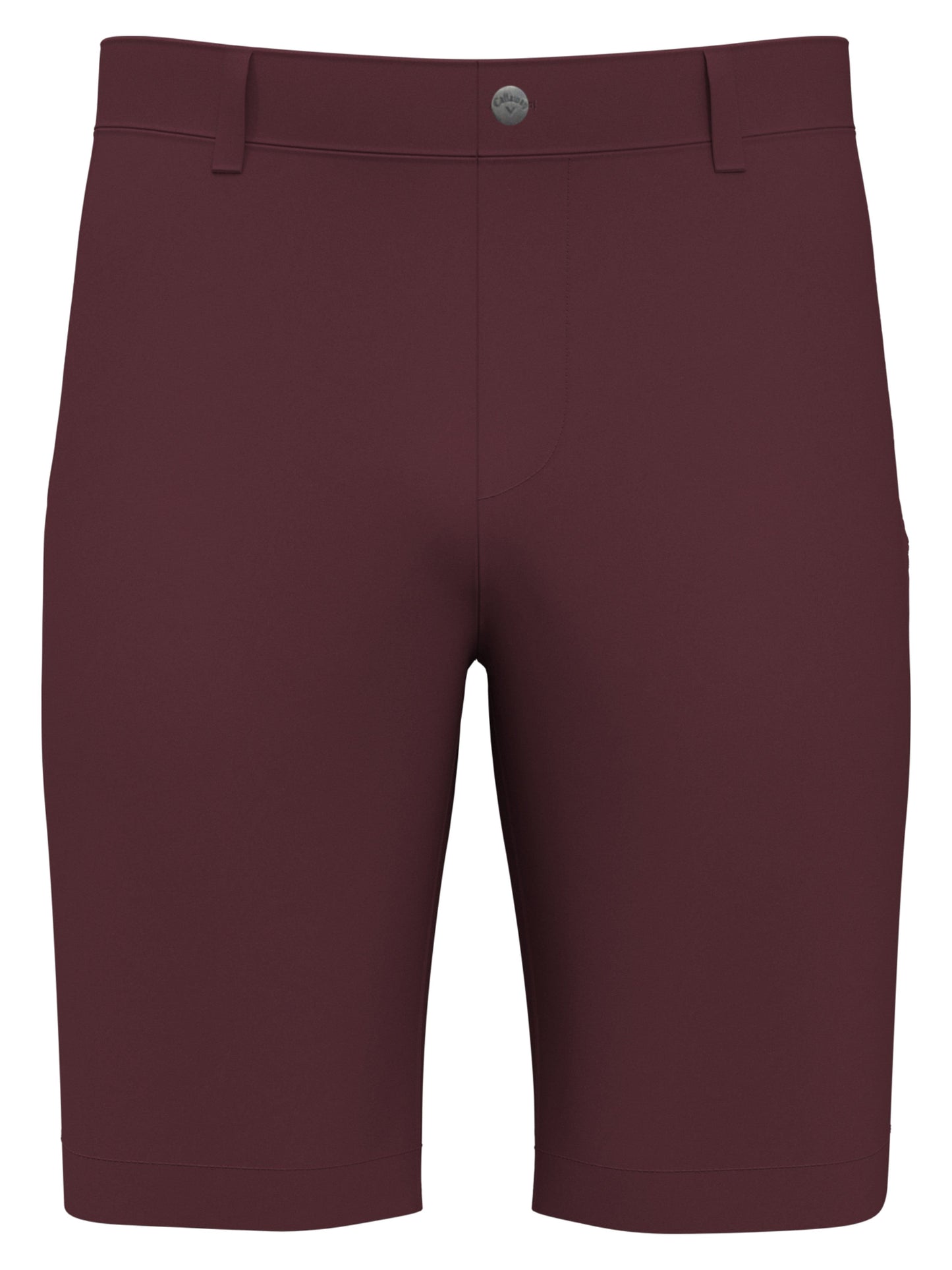Flat Front Solid Golf Short (Tawny Port)
