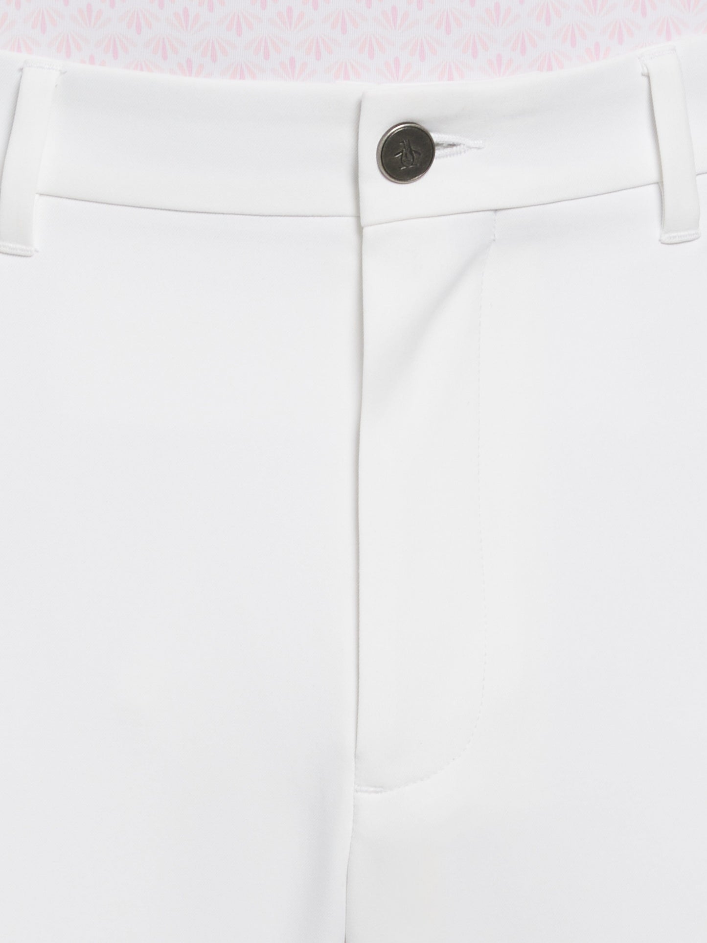 Men's Flat Front Solid Golf Trousers