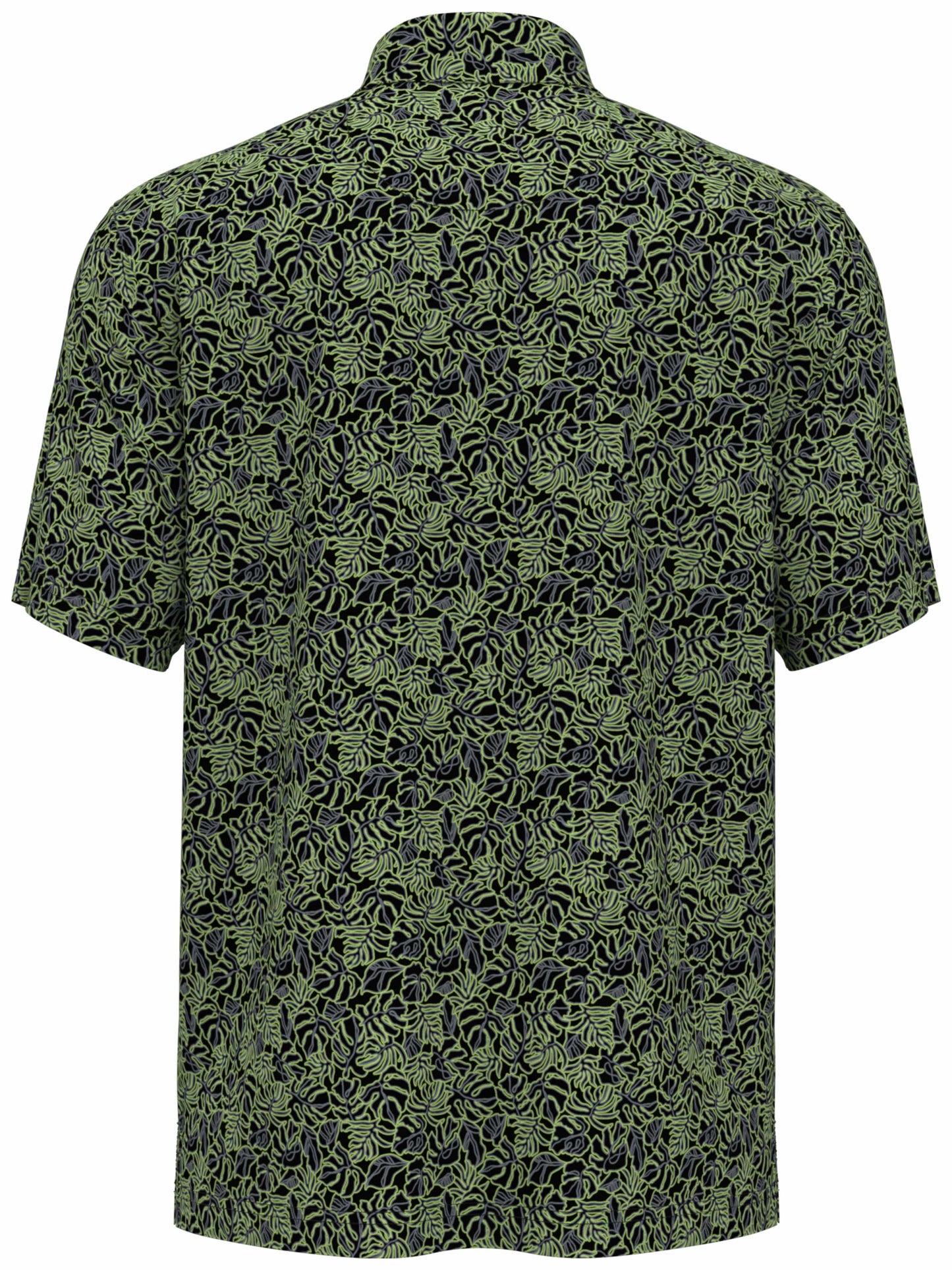Men's Foliage Print Golf Polo