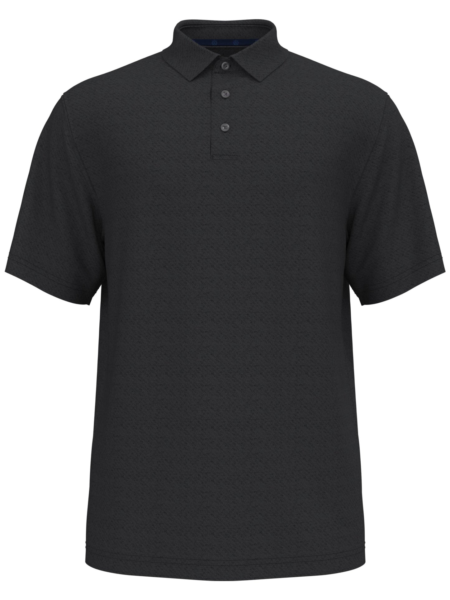 Men's Heather Jacquard Golf Polo
