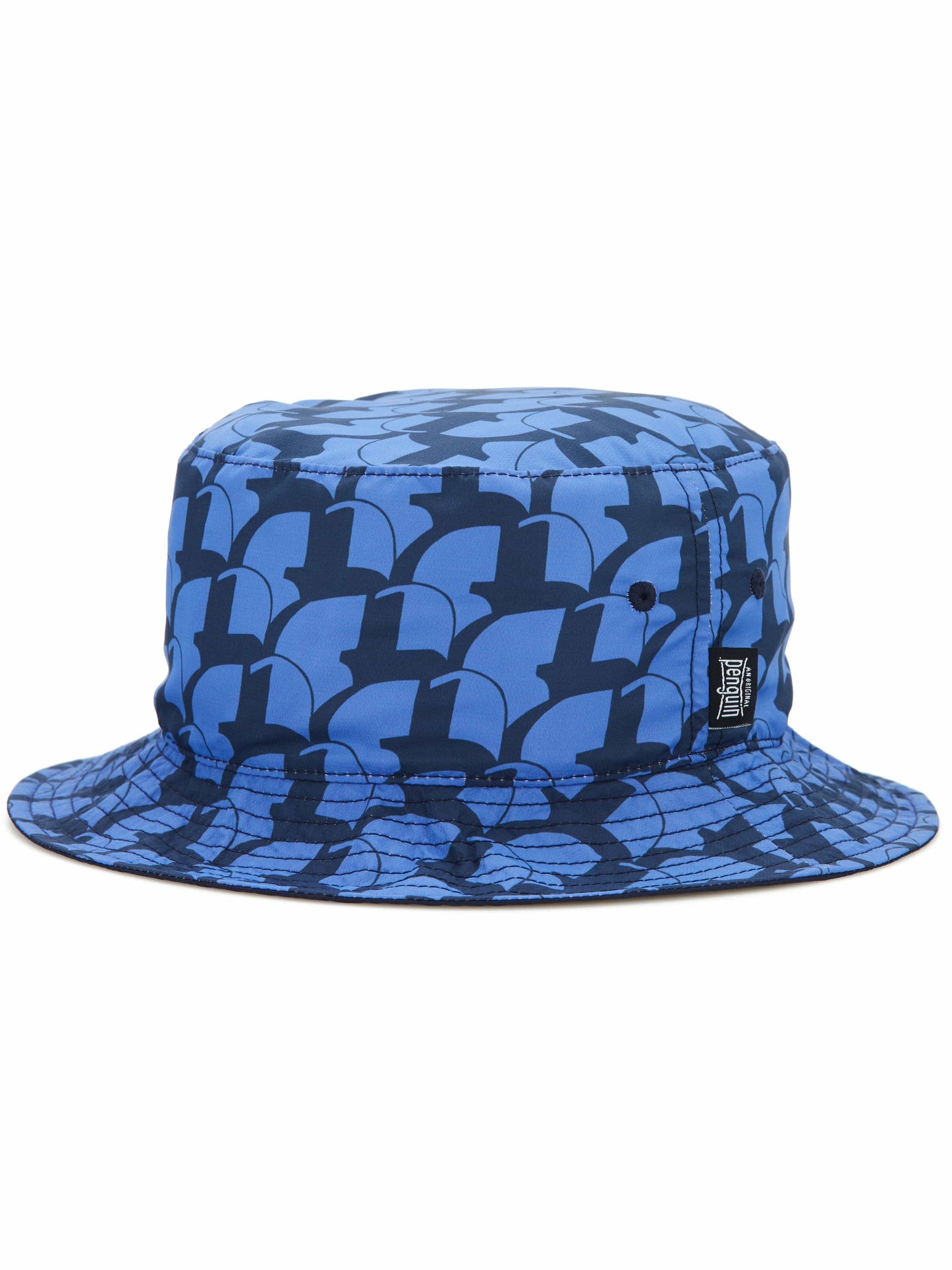 Heritage Reversible Print Golf Bucket Hat (Black Iris)
