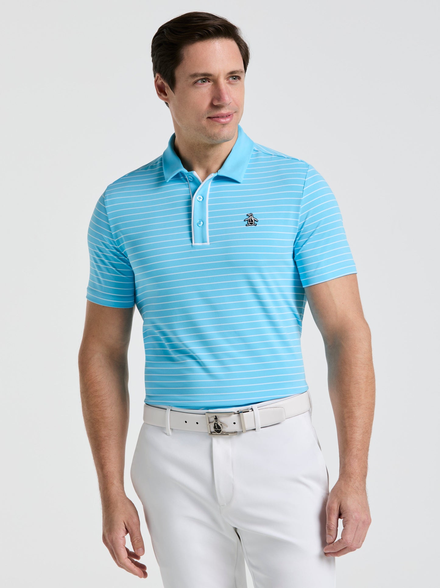 Men's Heritage Stripe Golf Polo