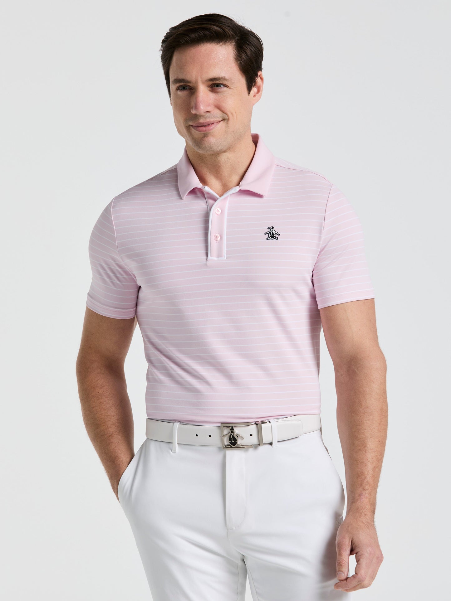 Men's Heritage Stripe Golf Polo