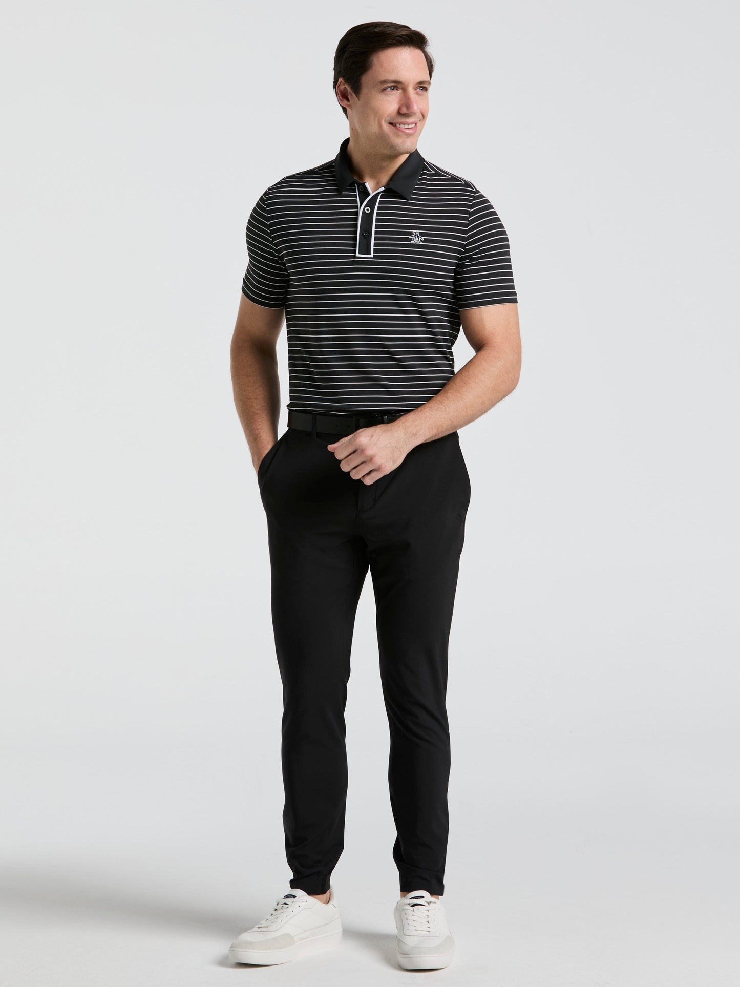 Men's Heritage Stripe Golf Polo