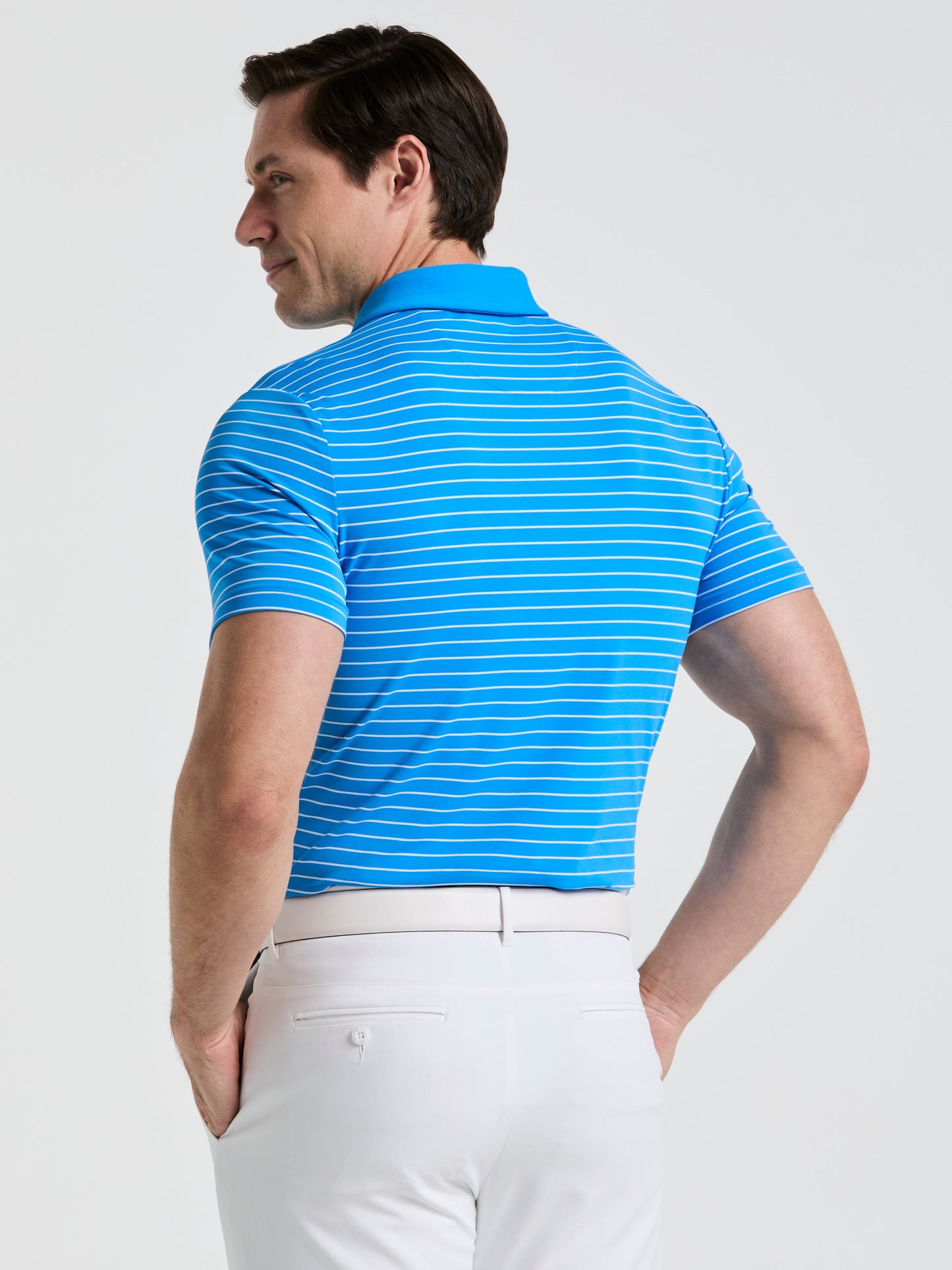 Men's Heritage Stripe Golf Polo