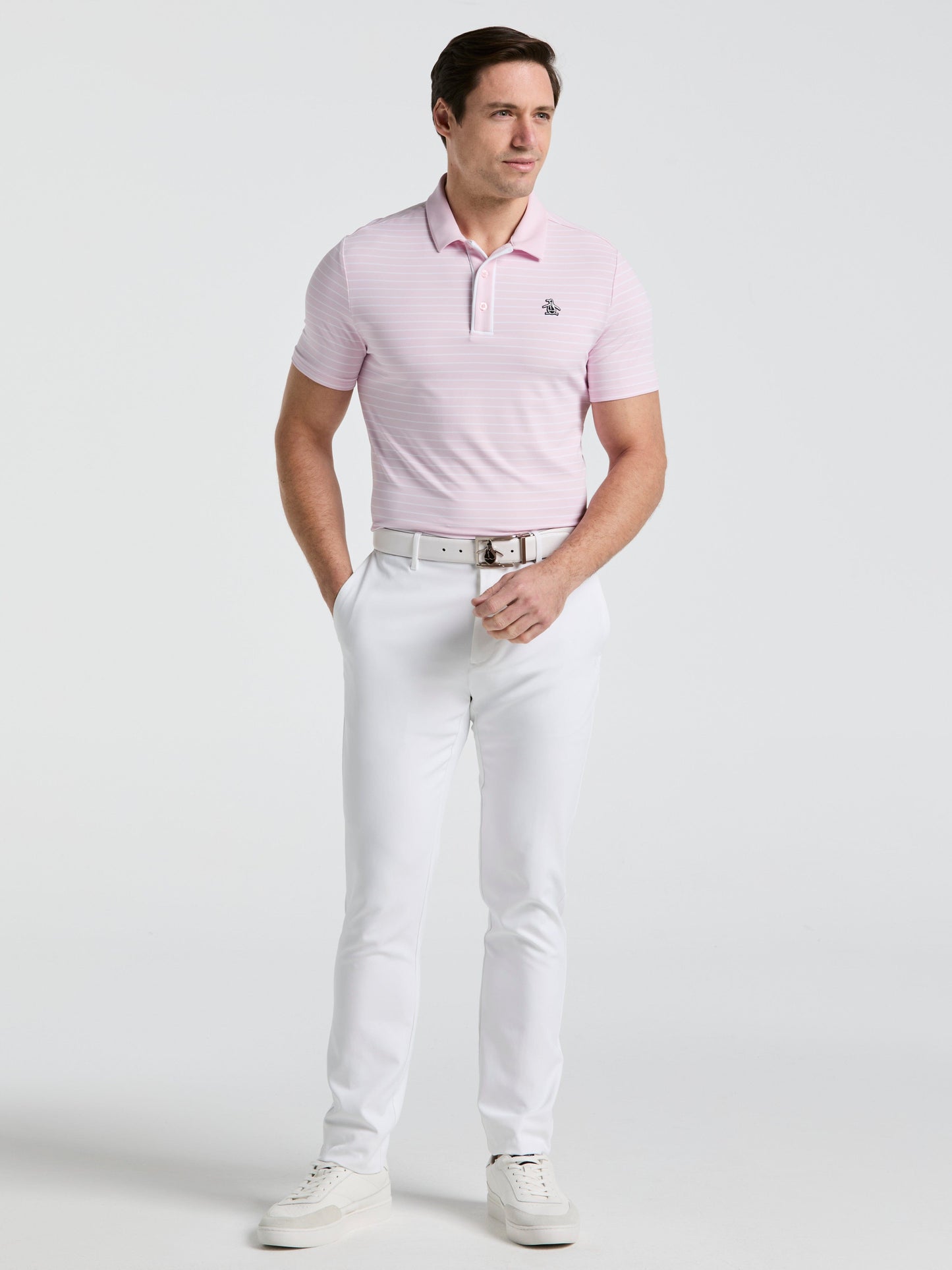 Men's Heritage Stripe Golf Polo