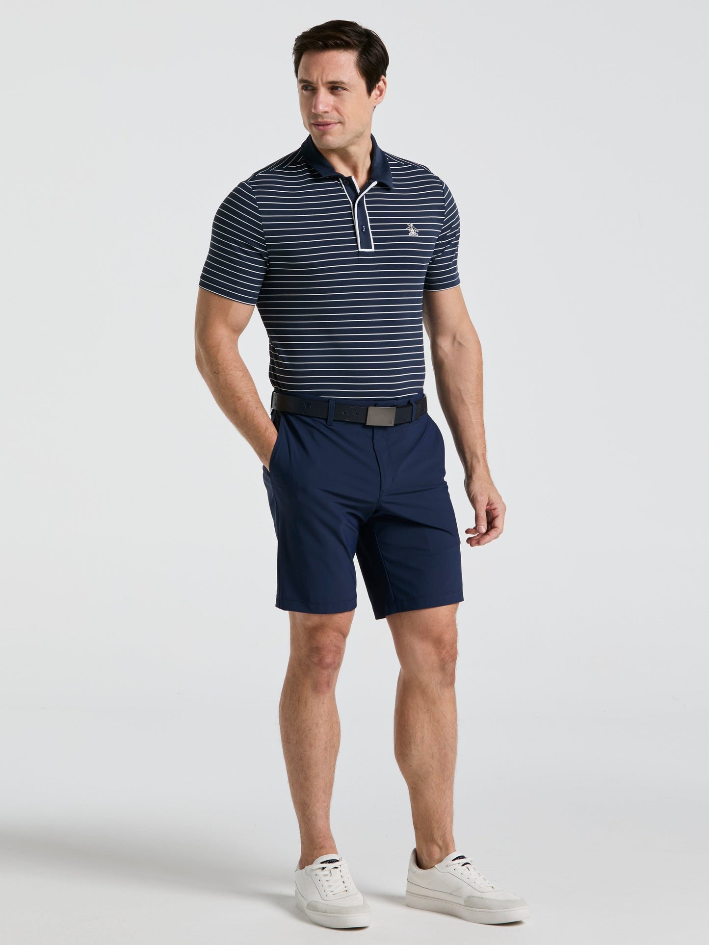 Men's Heritage Stripe Golf Polo