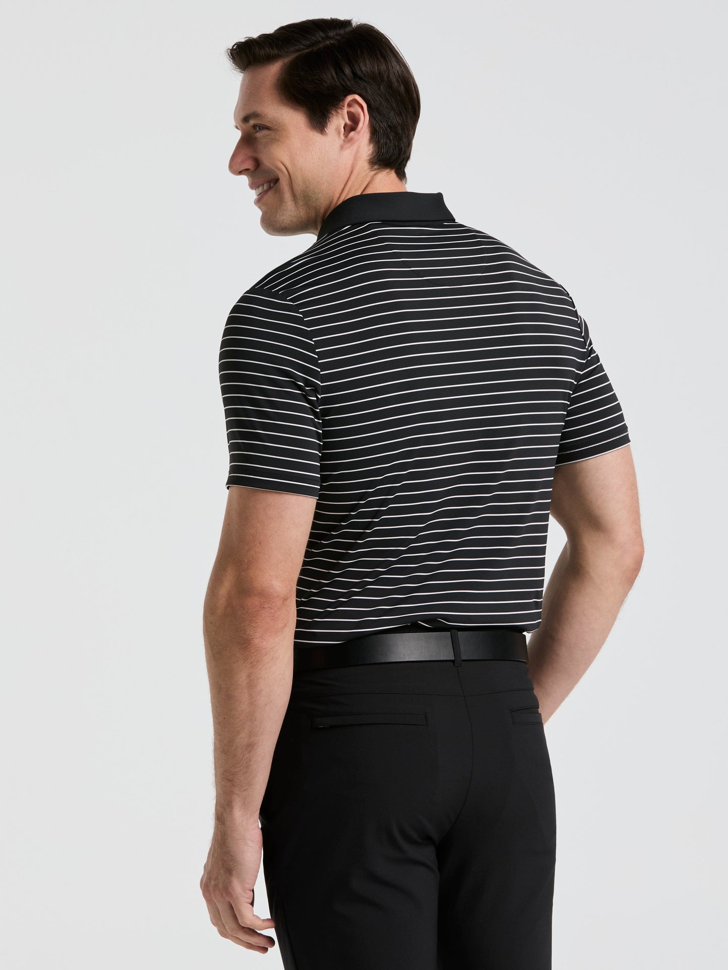 Men's Heritage Stripe Golf Polo