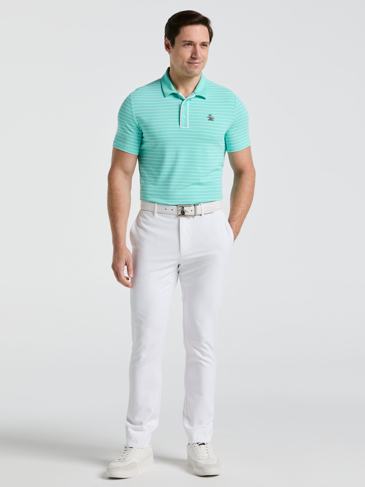 Men's Heritage Stripe Golf Polo