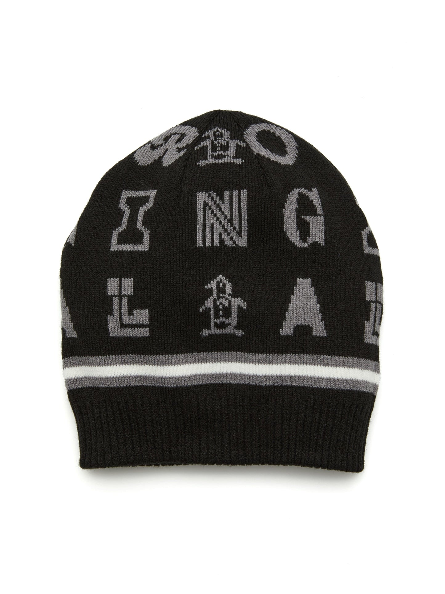 Jacquard Golf Beanie (Caviar)