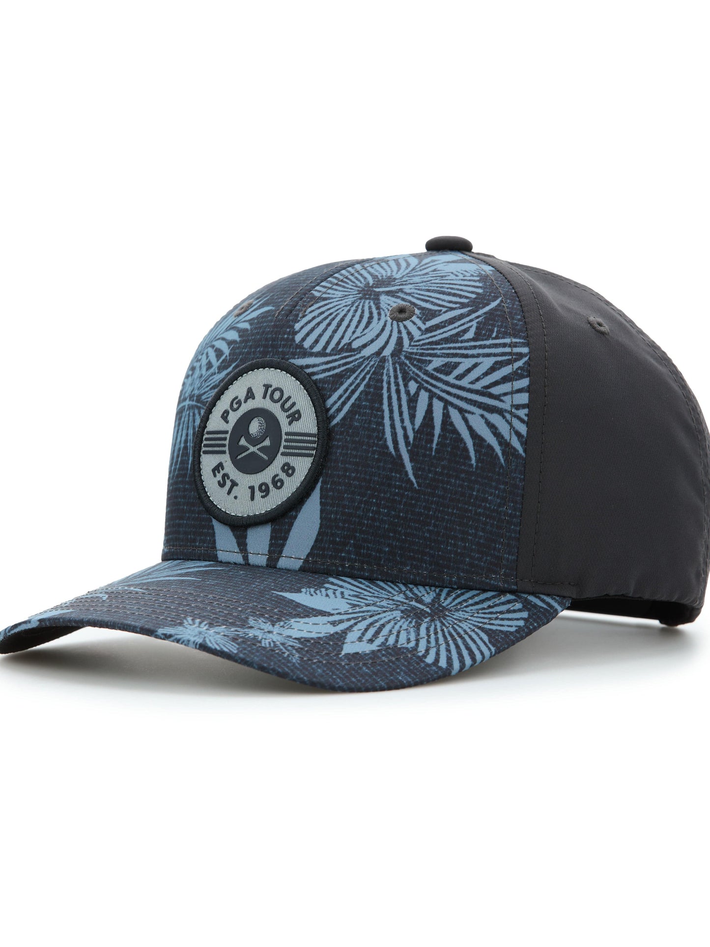 Leaf Print 2.0 Golf Cap (Charcoal Art)